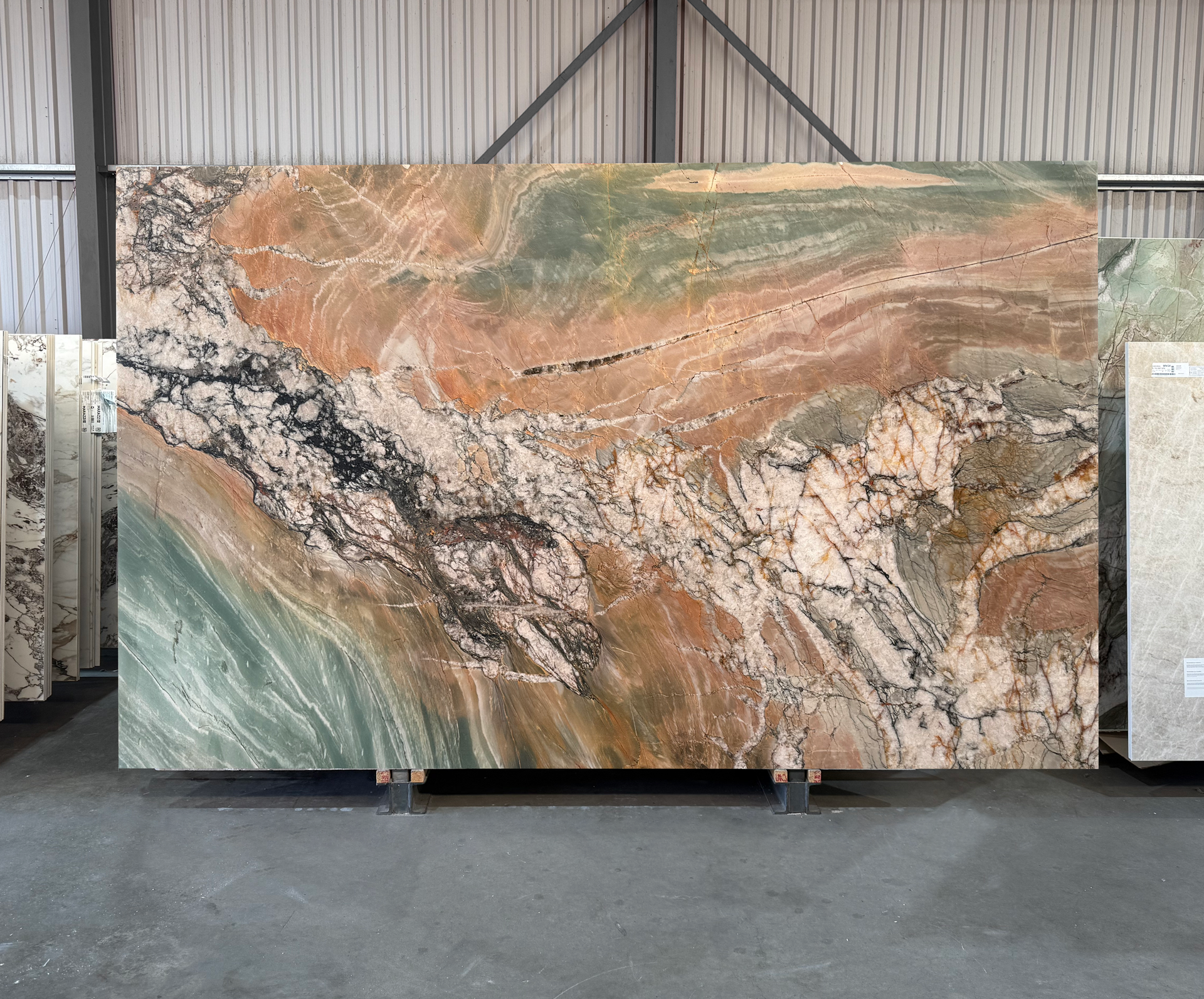 Botanic Fusion 2cm Platen Gepolijst DY705 - NCKBLK