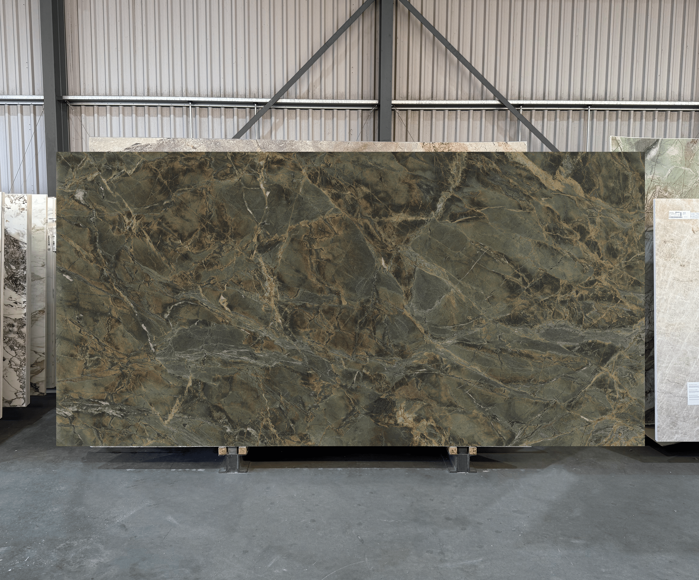 Marble Look - Verde Borgogna - Sample - NCKBLK