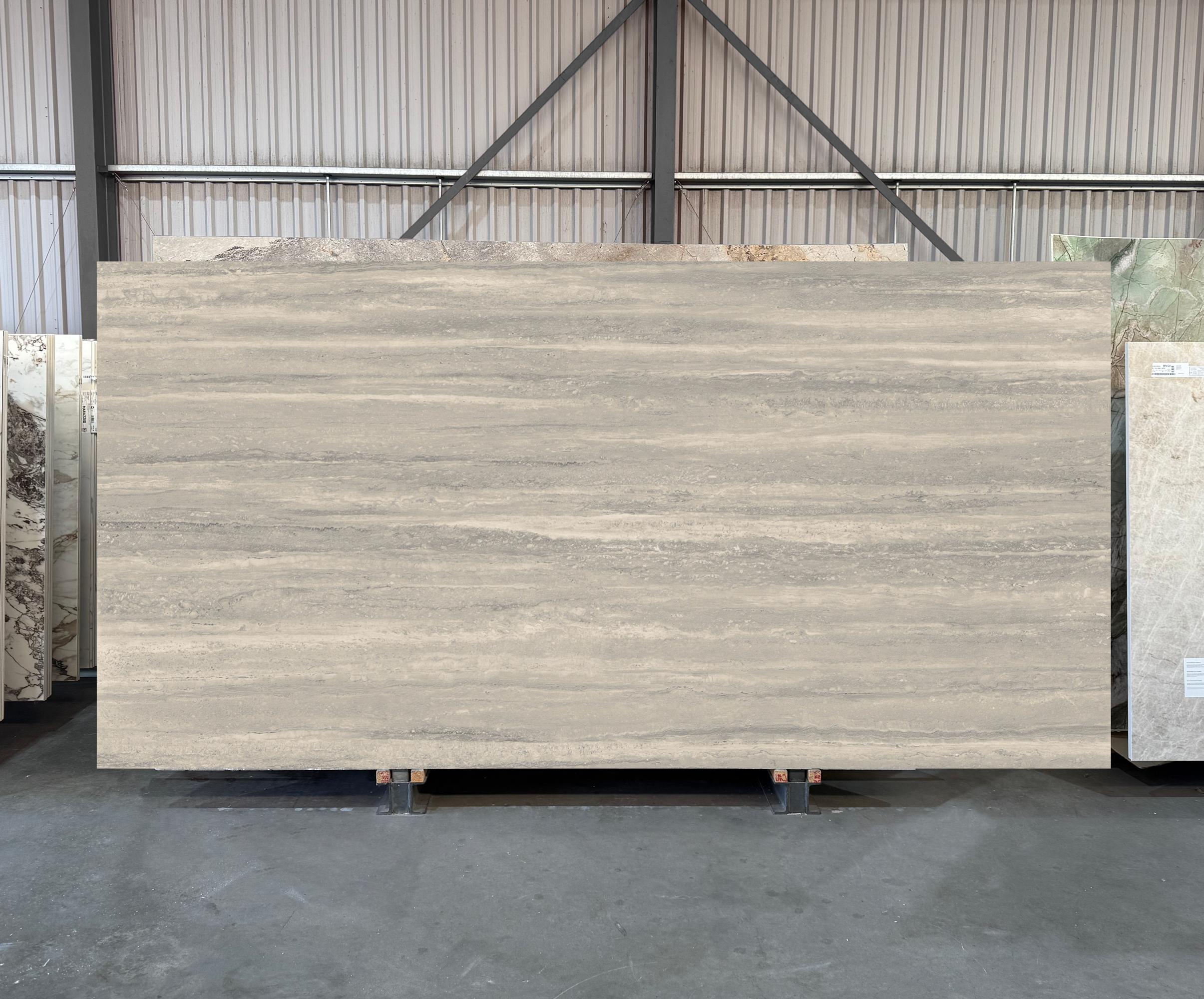 Stone Look - Travertino Silver - Sample