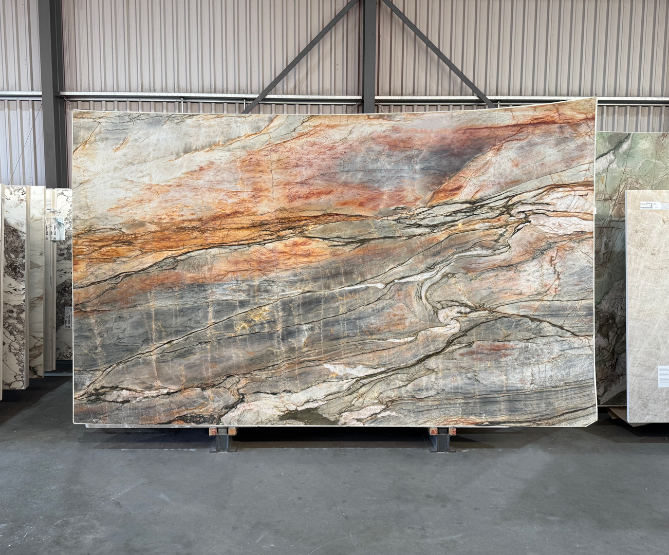 Tempest Blue 2cm Platen Gepolijst 76 - NCKBLK