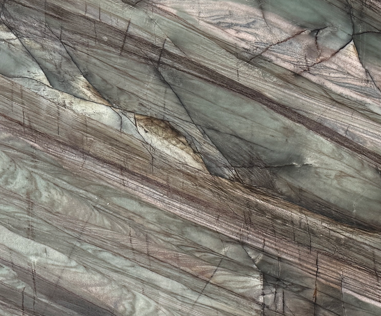 Green Fantasy  2cm Platen Gepolijst 38 - NCKBLK