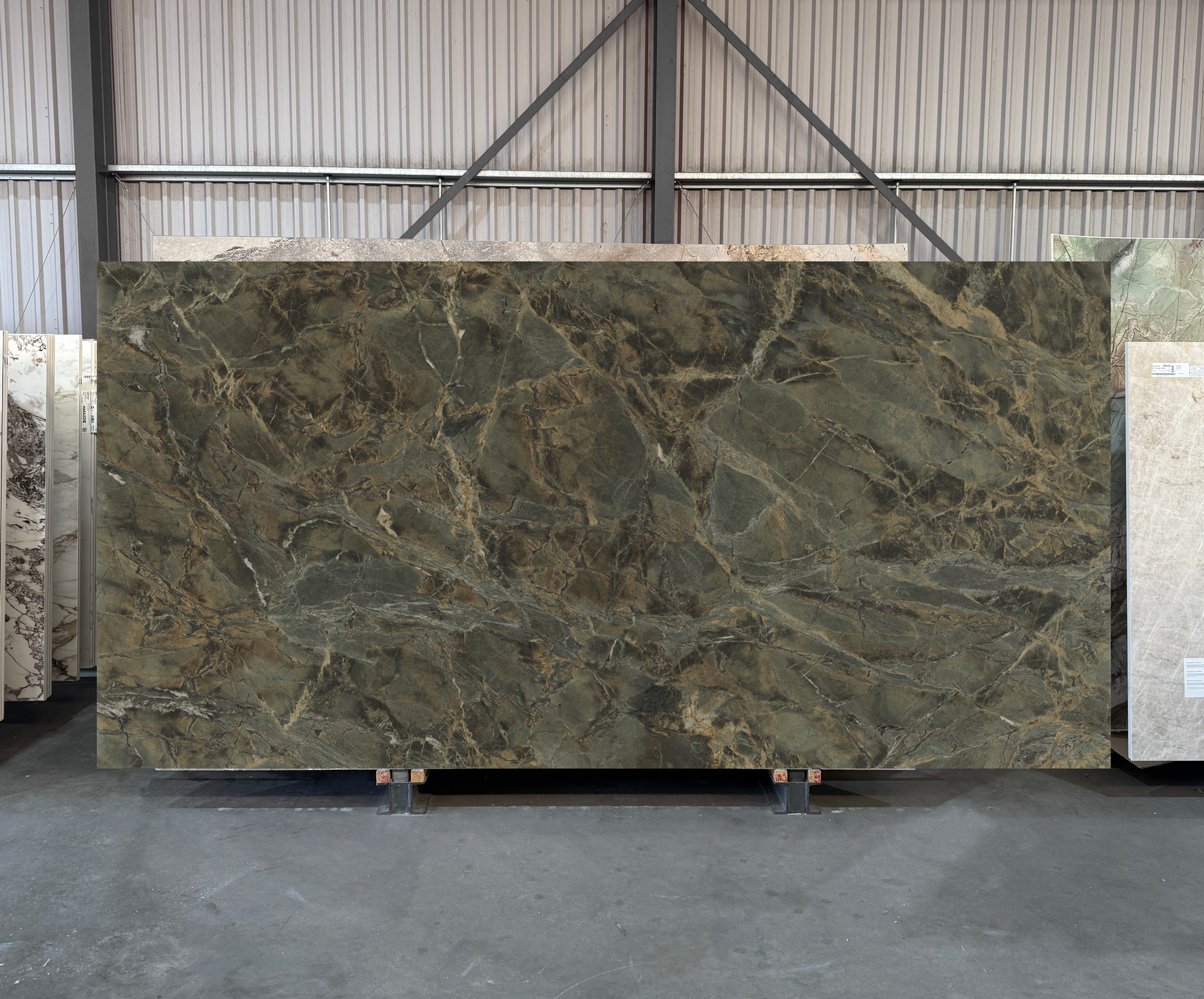 Marble Look - Verde Borgogna - Sample