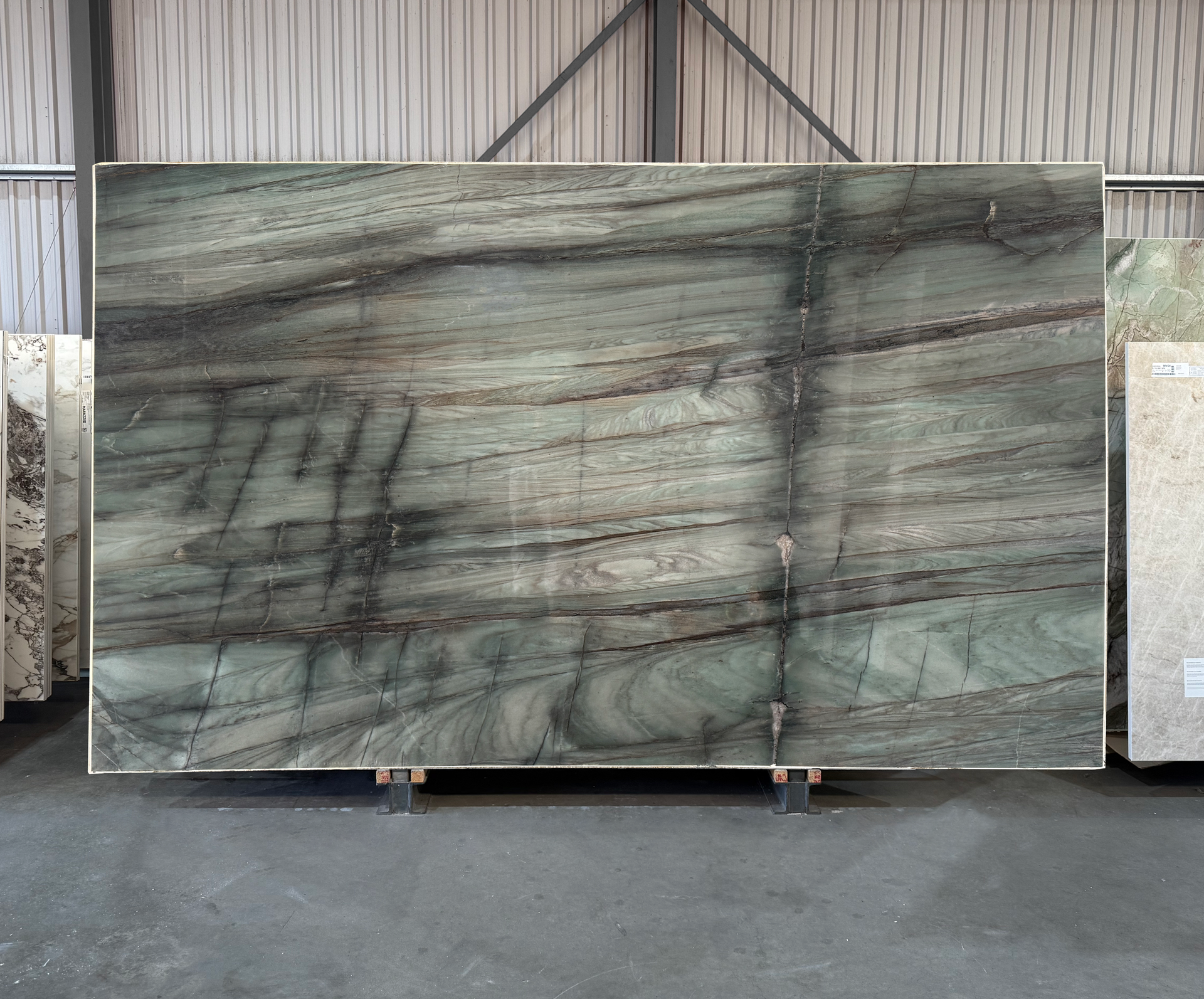 Green Fantasy 2cm Platen Gepolijst - NCKBLK